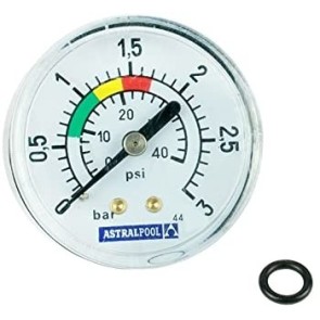 Manómetro Filtro, 1/8”, 3kg/cm2, AstralPool