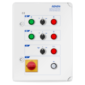 Quadro de Alternância para 2 Electrobombas Armário