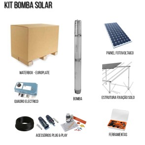 Kit Bombas Furo Solares Waterbox