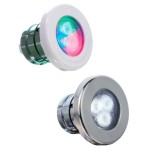 Projetor LumiPlus Mini V2 LEDs Luz branca acoplamento rápido AstralPool