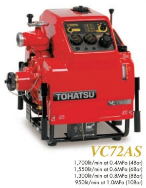 Motobomba TOHATSU VC72